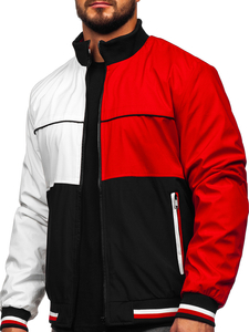 Chaqueta bomber de entretiempo para hombre multicolor-1 Bolf 84M3003