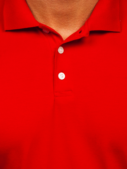 Polo rojo para hombre Bolf 0002