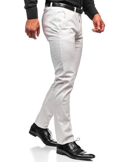 Pantalón chino para hombre blanco Bolf 1143