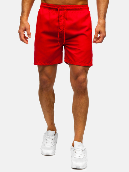 Hombre Bañador Rojo Bolf QD32
