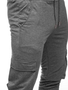 Pantalón jogger de combate para hombre grafito Bolf HW2357