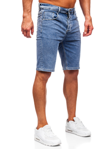 Short vaquero para hombre azul marino Bolf MP0274BC