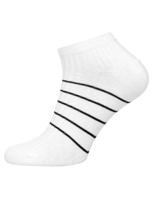 Calcetines invisibles para hombre blanco y negro Bolf M082-5P 5 PACK
