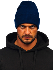 Gorro de invierno con aislamiento para hombre color azul oscuro YW09004M