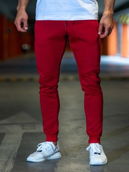 Pantalón jogger para hombre burdeos Bolf XW01