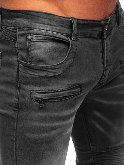 Pantalón vaquero regular fit para hombre grafito Bolf MP0029G