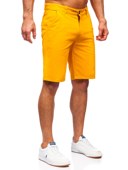 Pantalón corto para hombre color amarillo Bolf 1140