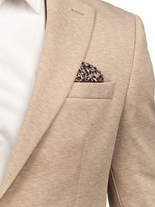 Americana casual para hombre beige Bolf 24401