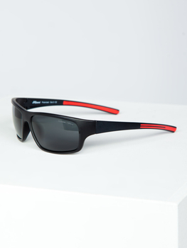 Gafas de sol negro y rojo Bolf MIAMI1