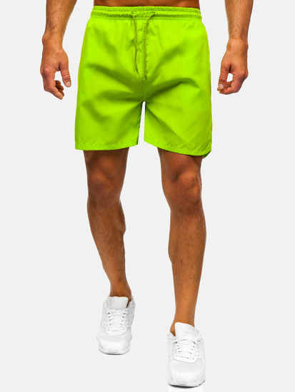 Hombre Bañador Verde-Neon Bolf QD32