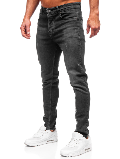 Pantalón vaquero regular fit para hombre negro Bolf 6311