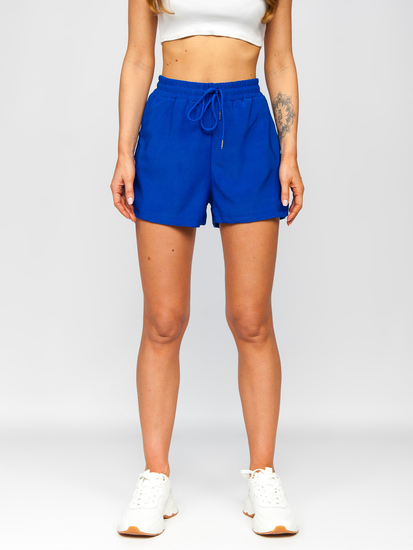 Pantalón corto de chándal para mujer cobalto Bolf H60