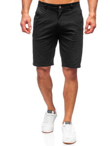 Pantalón corto para hombre color negro Bolf 1140