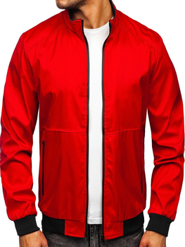Chaqueta de entretiempo para hombre color rojo Bolf 6782
