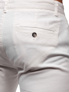 Pantalón chino para hombre blanco Bolf 1143