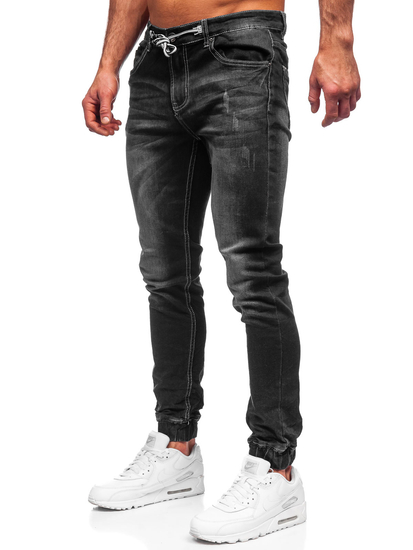 Pantalón vaquero jogger para hombre negro Bolf 30051S0