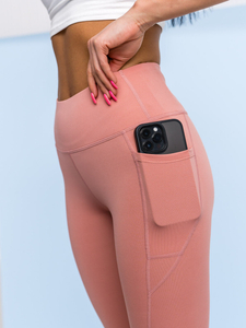 Leggings para mujer rosa claro Bolf XL002