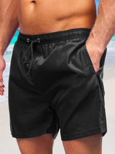 Shorts de baño para hombre color negro Bolf YW02002