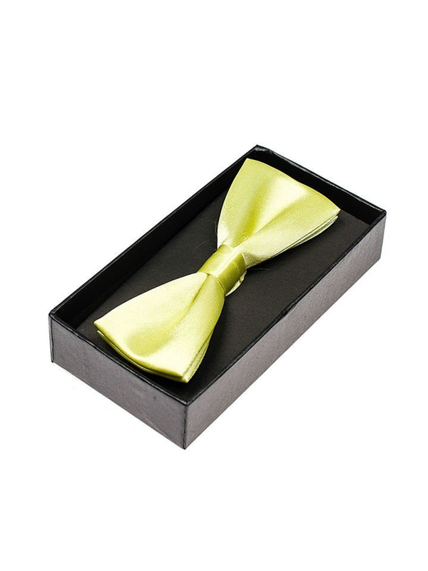 Pajarita elegante para hombre verdeceladón Bolf M001