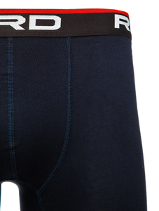 Bóxer para hombre azul oscuro Bolf 7001