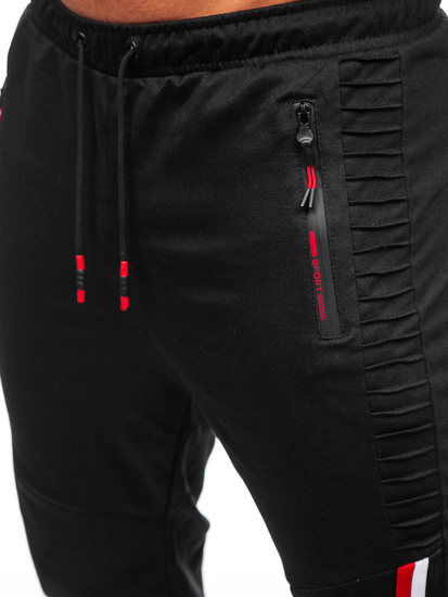 Pantalón jogger para hombre negro Bolf K10329