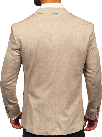Americana casual para hombre beige Bolf 24401