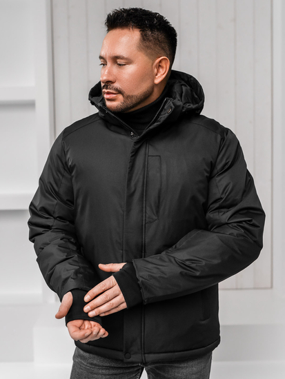Chaqueta de invierno para hombre negro Bolf 91M9906A1
