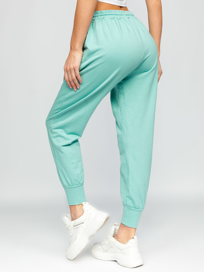 Pantalón deportivo para mujer color verde menta Denley 0011