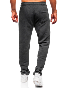 Pantalón grueso de chándal para hombre antracita Bolf JX6279
