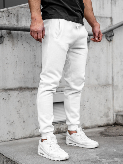 Pantalón jogger para hombre blanco Bolf CK01