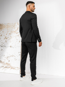 Traje casual para hombre negro Bolf 13