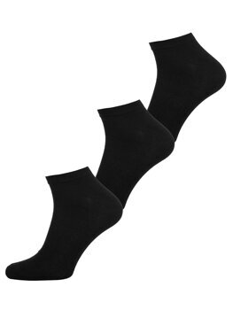 Calcetines invisibles para hombre negro Bolf N3115C-3P 3 PACK