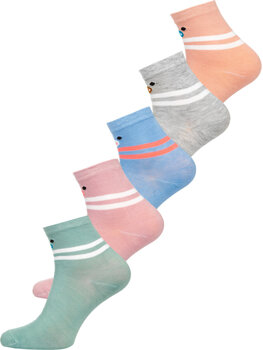 Calcetines para mujer multicolor Bolf DM66019-5P 5 PACK