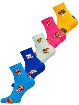 Calcetines para mujer multicolor Bolf WQ7625-5P 5 PACK