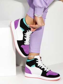 Calzado deportivo tipo sneakers para mujer violeta Bolf TMH294