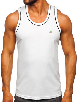Camiseta de tirantes anchos blanco Bolf 14276