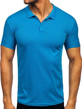 Camiseta polo para hombre color azul Bolf GD02