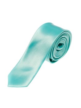 Corbata elegante delgada para hombre verde menta Bolf K001
