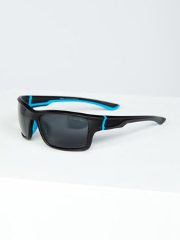 Gafas de sol negro y azul Bolf MIAMI6