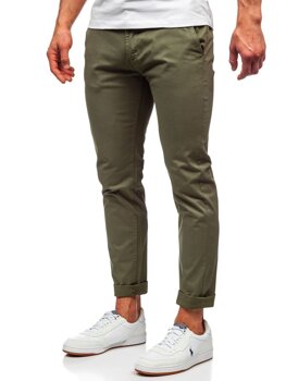 Pantalón chino para hombre color verde Bolf 1146