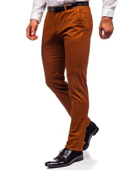 Pantalón chino para hombre marrón Bolf 1143