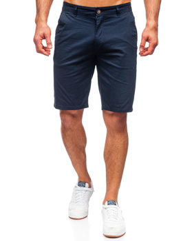 Pantalón corto para hombre color azul oscuro Bolf 1140