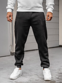 Pantalón de chándal para hombre negro Bolf JX6206A