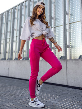Pantalón de chándal para mujer rosa Bolf CK-01-19B