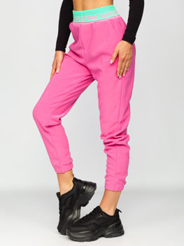 Pantalón de chándal para mujer rosa Bolf H1007A