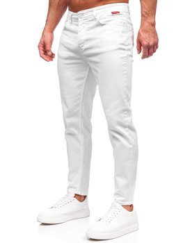 Pantalón de tela para hombre blanco Bolf GT-S