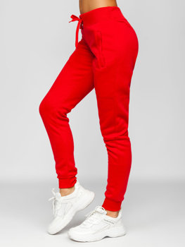 Pantalón deportivo para mujer rojo claro Bolf CK-01