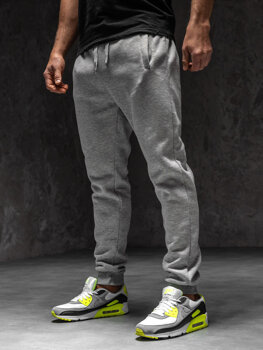 Pantalón jogger de chándal para hombre  gris Bolf XW01-C