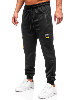 Pantalón jogger de chándal para hombre negro Bolf JX6333