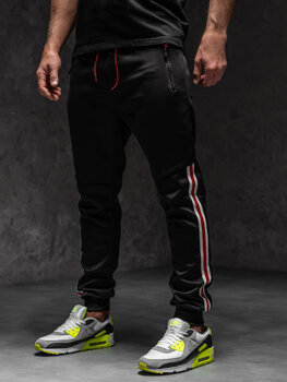 Pantalón jogger de chándal para hombre negro Bolf K20025A1